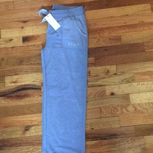 Bcbg velour sweat pants